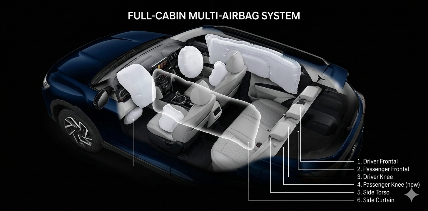 Airbags with Passenger Airbag Deactivation Switch